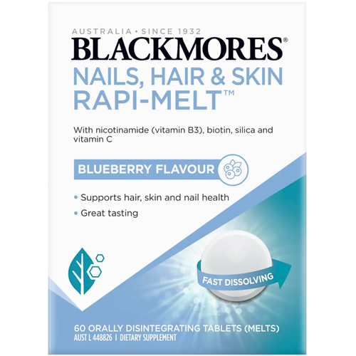 Blackmores Nails, Hair & Skin Rapi-Melt 60 Tablets