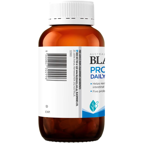 Blackmores Probiotics+ Daily Health 90 Tablets