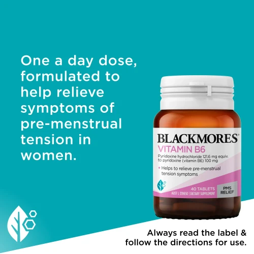 Blackmores Vitamin B6 40 Tablets