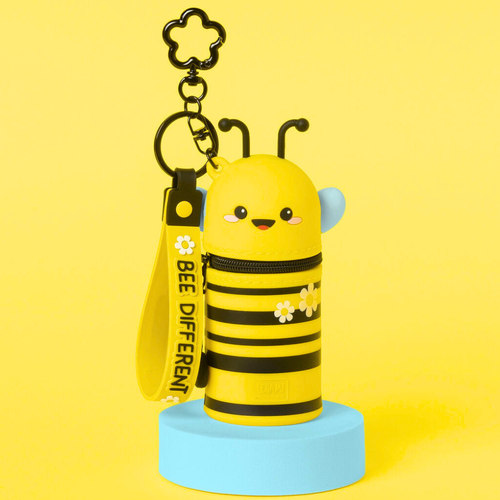 Legami Mini Kawaii Bee Coin Purse with Key Ring