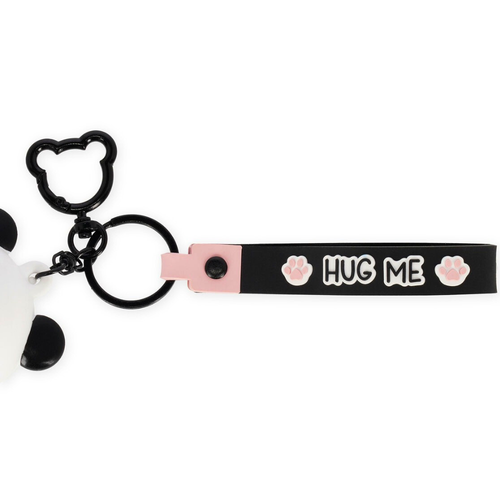 Legami Mini Kawaii Panda Coin Purse with Key Ring