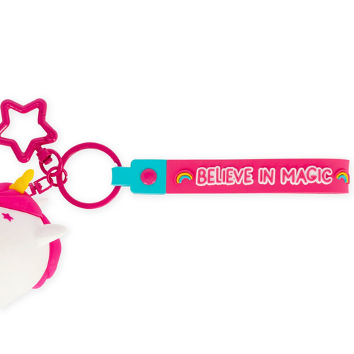 Legami Mini Kawaii Unicorn Coin Purse with Key Ring