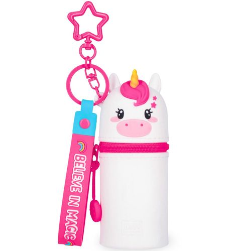 Legami Mini Kawaii Unicorn Coin Purse with Key Ring
