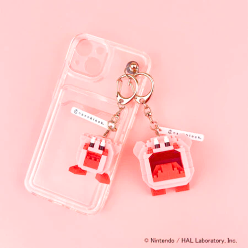 N-Fig Mini Keychain Kirby Inhale