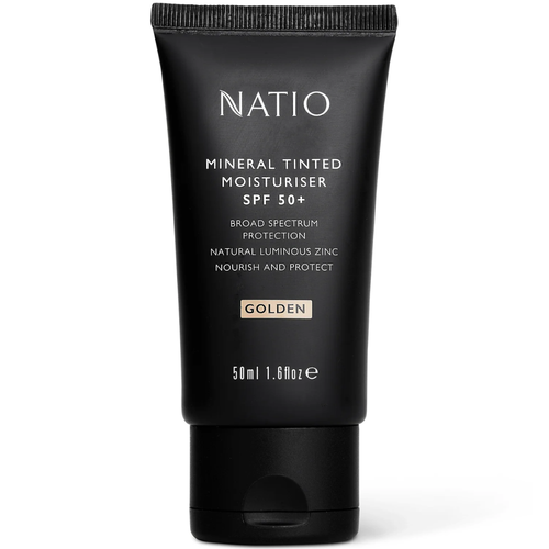 Natio Mineral Tinted Moisturiser SPF 50+ Golden
