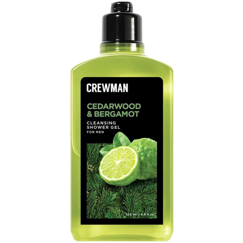 Crewman Cedarwod & Bergamot Body Powder 200g and Shower Gel 250mL Gift Set