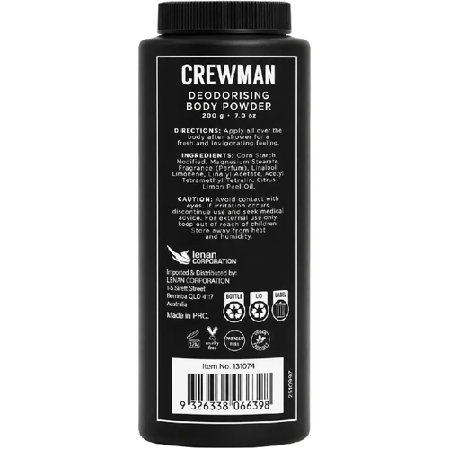 Crewman Ocean Breeze & Sea Salt Body Powder 200g