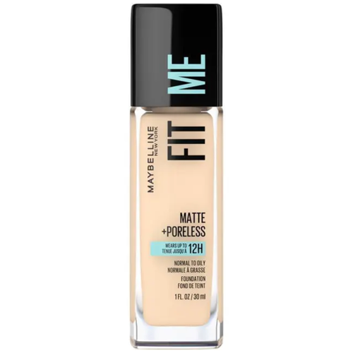 Maybelline Fit Me Matte & Poreless Mattifying Liquid Foundation Light Beige 118