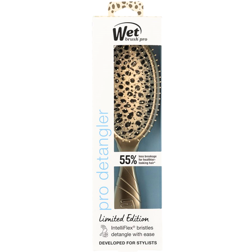 Wet Brush Pro Detangler Patterned Poised Cheetah