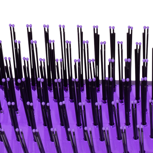 DuBoa 80 Detangler Large Purple Transparent Hair Brush