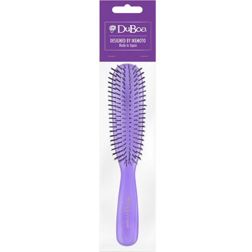 DuBoa 80 Detangler Large Lilac Transparent Hair Brush