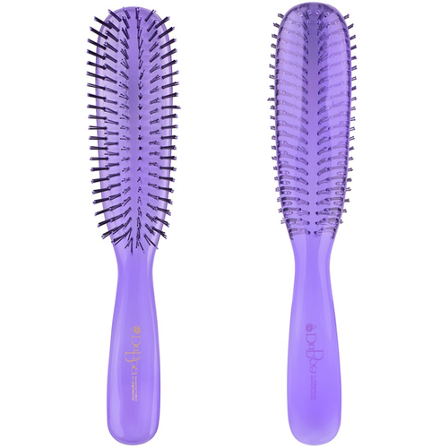 DuBoa 80 Detangler Large Lilac Transparent Hair Brush