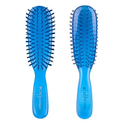 DuBoa 60 Detangler Medium Blue Transparent Hair Brush