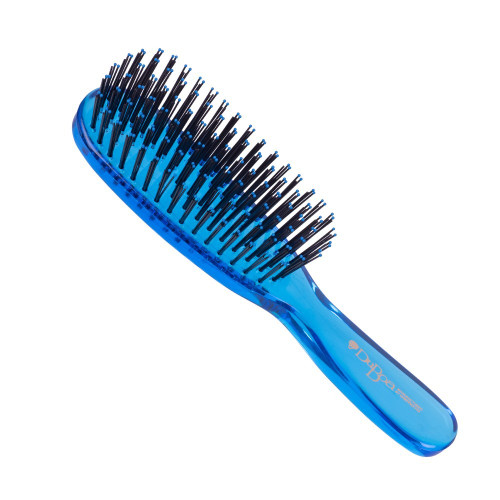 DuBoa 60 Detangler Medium Blue Transparent Hair Brush