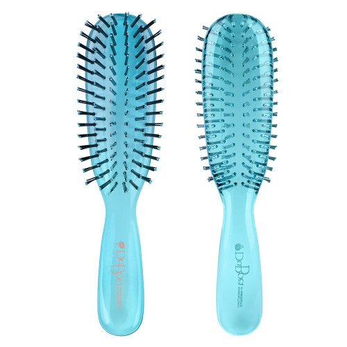 DuBoa 60 Detangler Medium Aqua Transparent Hair Brush
