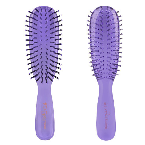 DuBoa 60 Detangler Medium Lilac Transparent Hair Brush