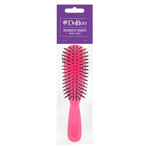 DuBoa 60 Detangler Medium Pink Transparent Hair Brush
