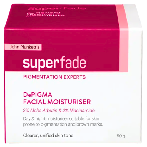Plunkett's SuperFade DePigment Treatment Moisturiser 50g