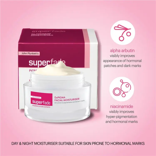Plunkett's SuperFade DePigment Treatment Moisturiser 50g