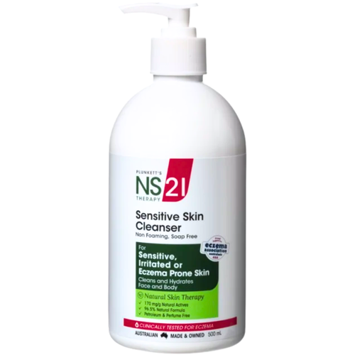 Plunkett's NS21 Sensitive Skin Cleanser 500ml