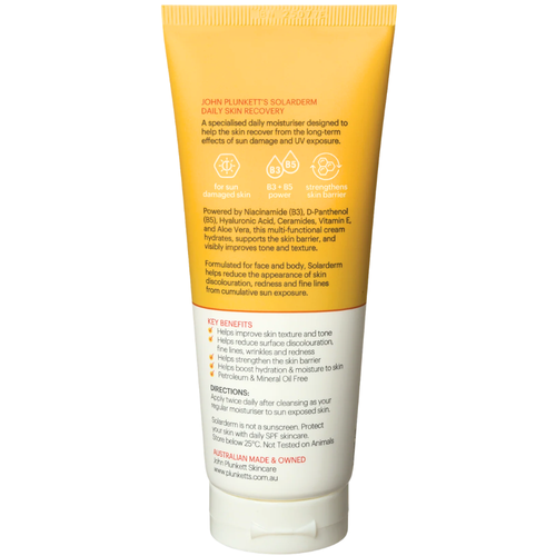 Plunkett's Solarderm Face & Body Recovery Cream 85mL
