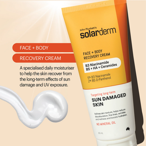 Plunkett's Solarderm Face & Body Recovery Cream 250mL
