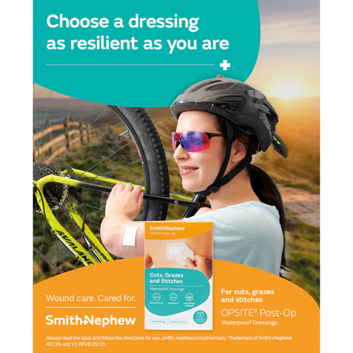 Smith & Nephew Opsite Post-Op 12cm x 10cm Dressing 3Pack