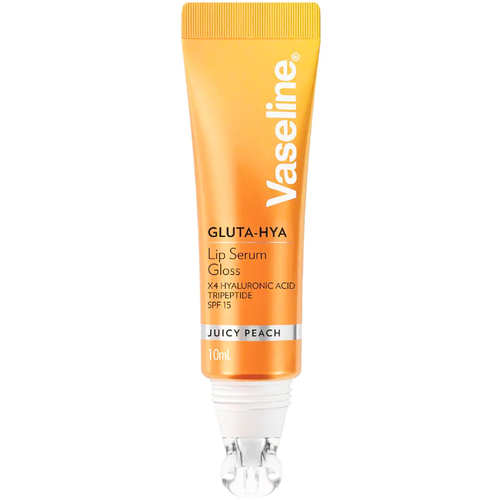 Vaseline Gluta-Hya Tinted Serum Lip Gloss Juicy Peach 10mL