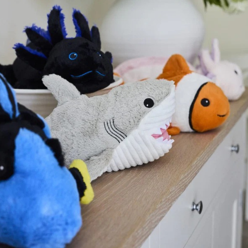 Warmies Limited Edition Shark Plush Microwavable Heat Pack