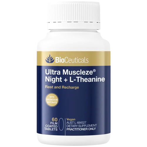 BioCeuticals Muscleze® Night + L-Theanine 60 Capsules