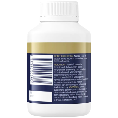 BioCeuticals D3 Capsules 240 Soft Capsules