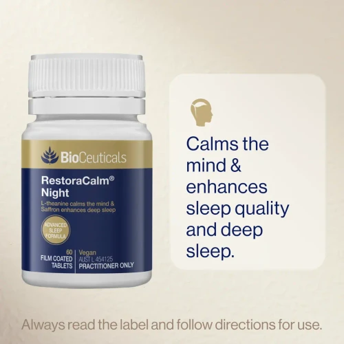 BioCeuticals RestoraCalm® Night 60 Capsules