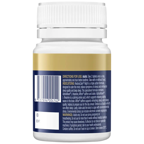 BioCeuticals RestoraCalm® Night 60 Capsules