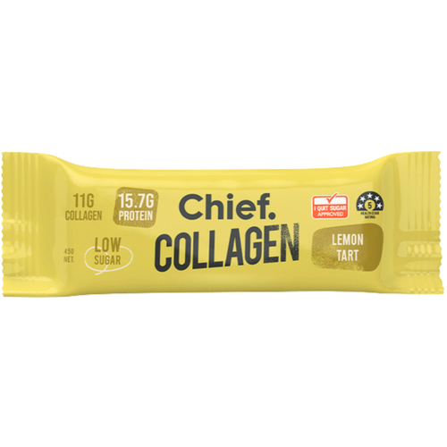 Chief Collagen Protein Bar Lemon Tart 45g