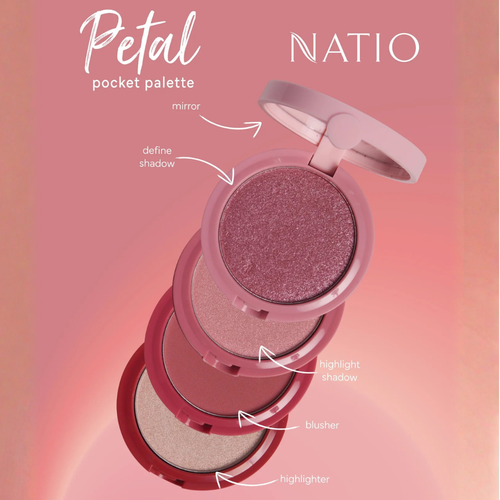 Natio Pocket Palette Petal 12g