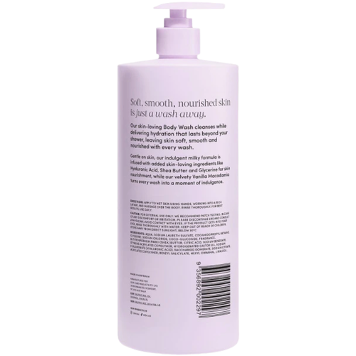 Gem Skin-loving Vanilla Macadamia Body Wash 900mL