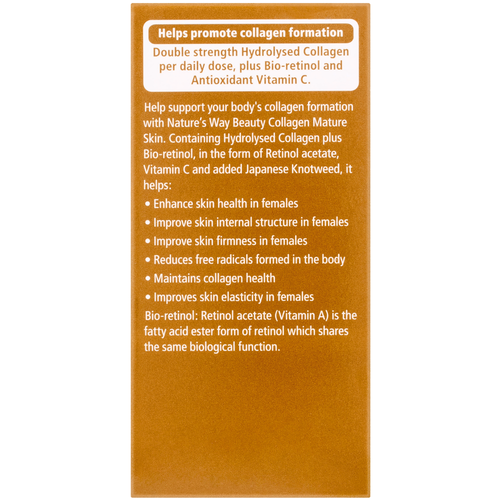 Nature's Way Beauty Collagen Mature Skin 60 Tablets