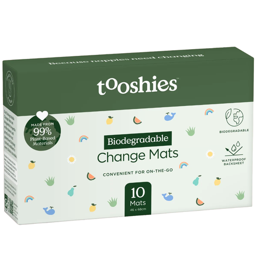Tooshies Biodegradable Change Mats 10 Pack