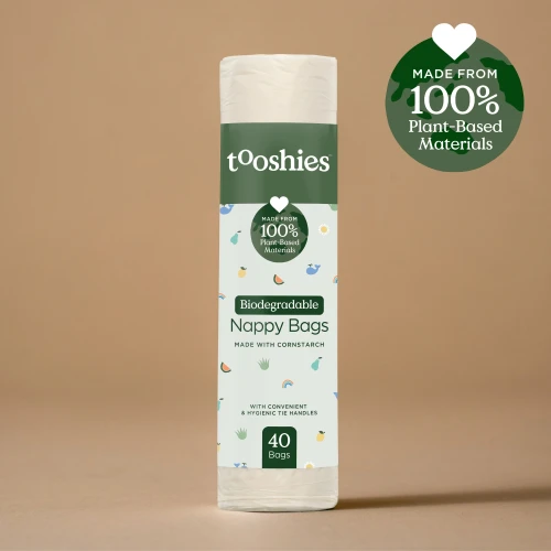 Tooshies Biodegradable Nappy Bags 40 Pack