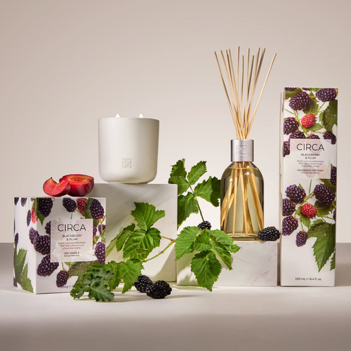 Circa Home Blackberry And Plum Soy Candle 300g