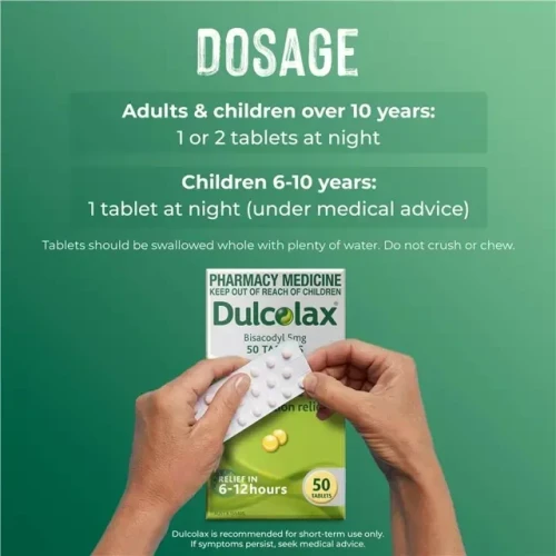 Dulcolax Laxatives 5mg 200 Tablets