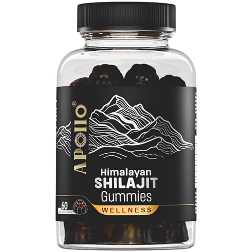 Apollo Shilajit Mixed Berry 60 Gummies