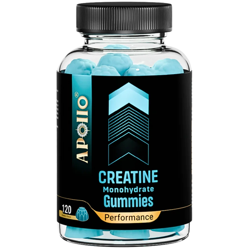 Apollo Creatine Monohydrate Blueberry 120 Gummies