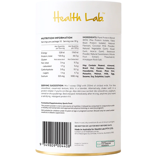 Health Lab Limited Edition Funday Inspired Strawberry & Cream Protein Powder 10 Servings 330g
