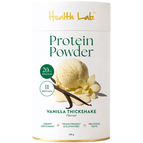Health Lab Vanilla Thickshake Protein Powder 11 Servings 330g