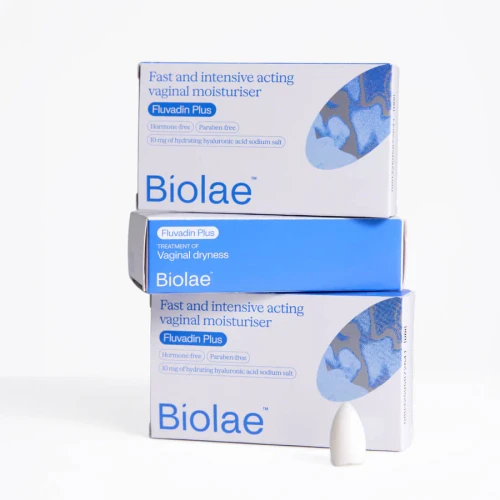 Biolae Fluvadin Plus Vaginal Moisturiser 10 Vaginal Ovules