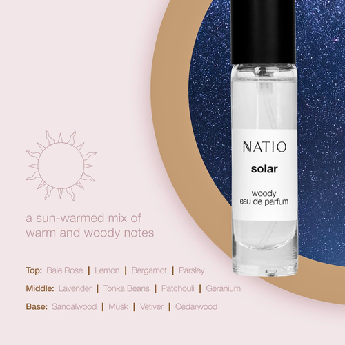 Natio Solar Eau de Parfum 10mL
