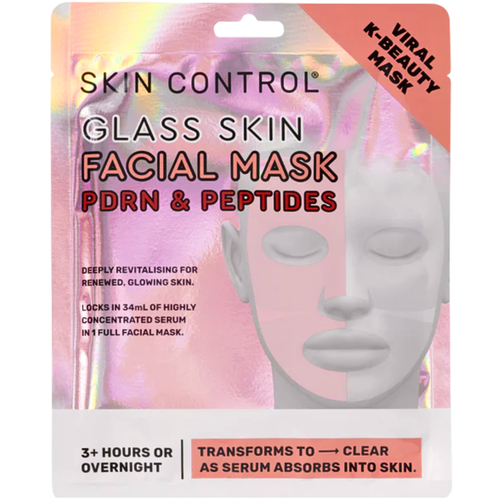 Skin Control Glass Skin Facial Mask PDRN & Peptides 34mL