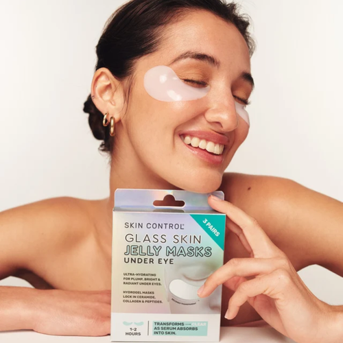 Skin Control Glass Skin Jelly Masks Under Eye 3 Pair