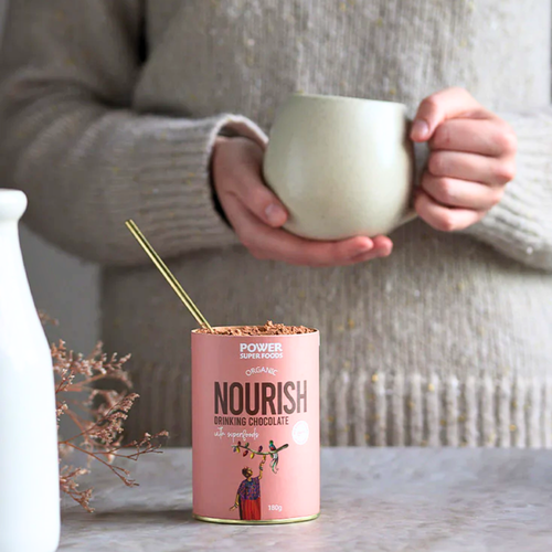 Power Super Foods Organic Nourish Drinking Chocolate 180g